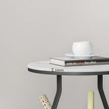 1 Regal Glam Accent Tisch Nachttest antikes Finish -Bett Nachttisch