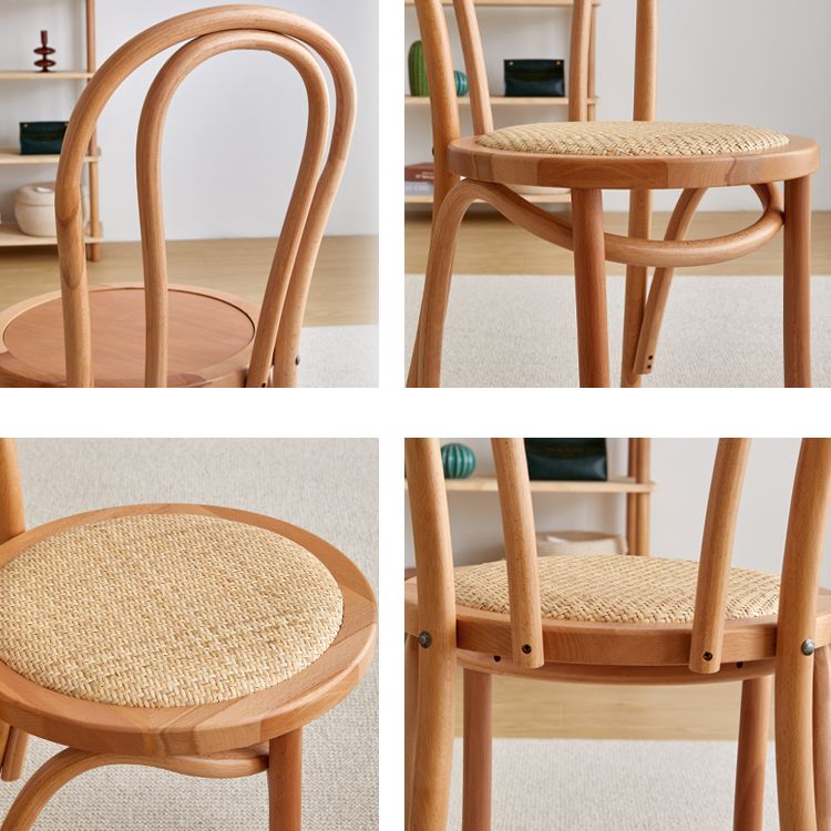 Contemporary Solid Beech Chairs Set Windsor Back Side Kitchen Dining Room Chairs Clearhalo ' kitchen&dining_furn' 'Dining Chairs' 'Dining Tables & Seating' 'dining_chair' 'furn' 'furn_dining_chair' 'Furniture' 'furniture_dining_chair' 'Kitchen & Dining Furniture' 'kitchen' 1200x1200_7ca16161-de8e-46d9-940f-0eb1250688d3