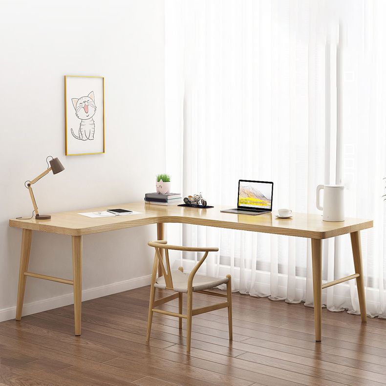 Scrivania da ufficio altezza contemporanea 29.53 "scrivania naturale