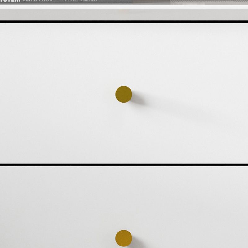 フェイクウッドベッドナイトスタンドドロワー付きコンテンポラリーベッドサイドキャビネット