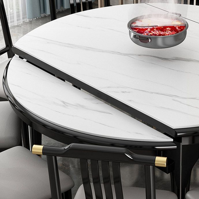 Contemporary Dining Room Table Solid Wood 4 Legs Dining Site Table Clearhalo 'Dining Tables & Seating' 'Dining Tables' 'dining_table' 'furn' 'furn_dining_table' 'Furniture' 'Kitchen & Dining Furniture' 1200x1200_7ca95ba2-27ee-4e7a-9c6f-11e00c13244e