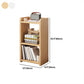 Modern Wooden Storage Bookshelf Home Office Bookcase with Shelf