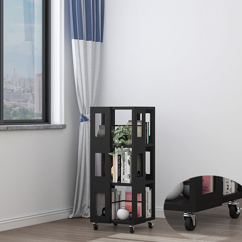 3-Shelf Metal Standard Bookcase Industrial Book Shelf,39.4" H x 17.7" W Clearhalo 'Bookcases' 'furn' 'furn_bookcases' 'Furniture' 'furniture_bookcases' 'kitchen' 'kitchen_bookcases' 'Living Room Furniture' 'Office Furniture' 1200x1200_7caa4c67-917c-475d-870b-bec0b91e65cd