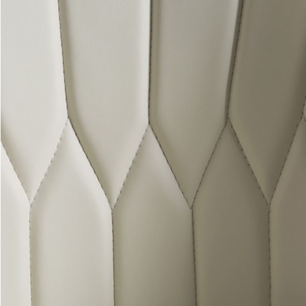 Chaises de salle à manger rembourrées industrielles chaise Parsons en jambes noires