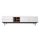 Contemporary Wooden TV Stand Open Storage TV Media Console with Doors for Living Room Clearhalo 'furn' 'furn_tv_stands_entertainment_centers' 'Furniture' 'Living Room Furniture' 'TV Stands & Entertainment Centers' 'TV Stands & Media Storage Furniture' 'tv_stands_entertainment_centers' 1200x1200_7cb05bd0-3709-4574-b7d9-815c5ce5a762
