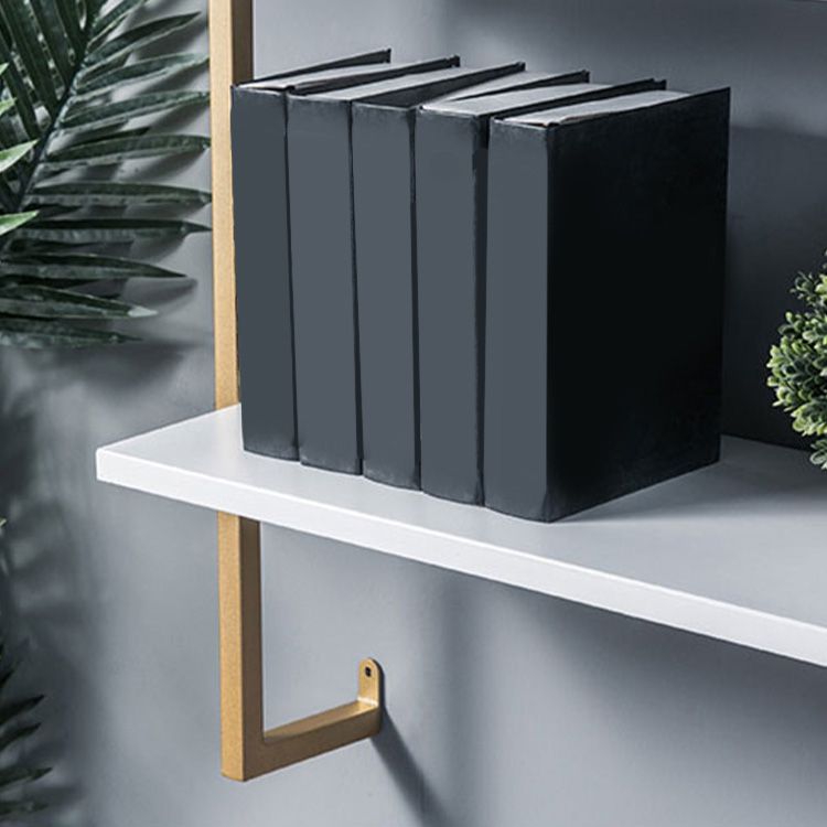 Industrial Wall Mounted Bookshelf Iron Frame Solid Wood Shelf Bookshelf Clearhalo 'Bookcases' 'furn' 'furn_bookcases' 'Furniture' 'furniture_bookcases' 'kitchen' 'kitchen_bookcases' 'Living Room Furniture' 'Office Furniture' 1200x1200_7cb489bc-af5c-4c72-abc0-f22a2be53215