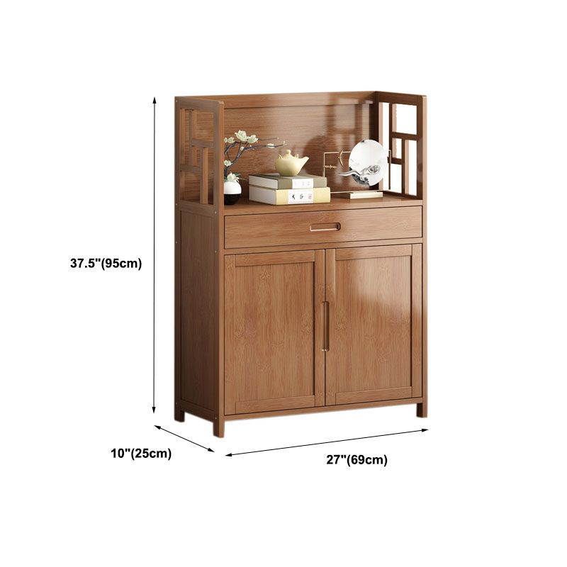 Contemporary Side Board Engineered Wood with Door Sideboard for Dining Room Clearhalo 'buffet_sideboard' 'Buffets & Sideboards' 'furn' 'furn_buffet_sideboard' 'Furniture' 'Kitchen & Dining Furniture' 1200x1200_7cb72387-2e11-40d7-905a-bc05bfd0fa69