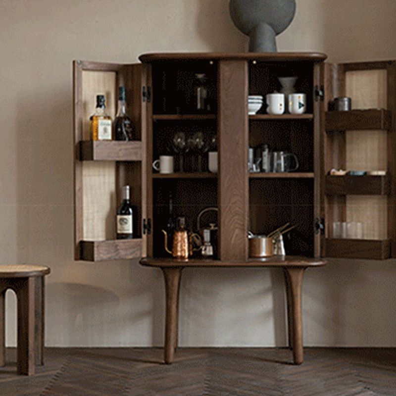 Rectangle Storage Cabinet Solid Wood Standard Cabinet with Doors Clearhalo 'Cabinets & Chests' 'cabinets_chests' 'furn' 'furn_cabinets_chests' 'Furniture' 'Living Room Furniture' 1200x1200_7cbba44a-50d2-4774-8e72-f2e2de7f87b1