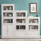 Contemporary Bookshelf With Doors Vertical Bookcase for Office Use Clearhalo 'Bookcases' 'furn' 'furn_bookcases' 'Furniture' 'furniture_bookcases' 'Office Furniture' 1200x1200_7cbdd12f-bb03-4eed-9548-ffaa69146d42