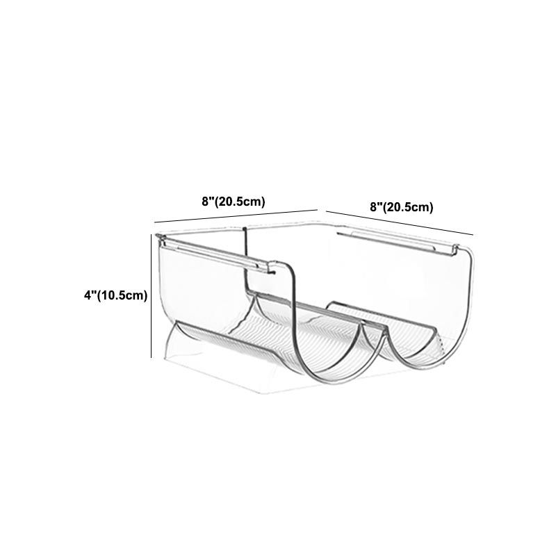 Modern Acrylic Wine Rack Bottle Tabletop Or Countertop Free-Stand Bottle Holder in Clear Clearhalo 'furn' 'furn_wine_racks' 'Furniture' 'Kitchen & Dining Furniture' 'Wine Racks' 'wine_racks' 1200x1200_7cbeb214-3942-4b22-b204-39c202c9208c