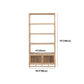 Natural Bookshelf Solid Wood Scandinavian Style Bookcase for Home Office Clearhalo 'Bookcases' 'furn' 'furn_bookcases' 'Furniture' 'furniture_bookcases' 'kitchen' 'kitchen_bookcases' 'Living Room Furniture' 'Office Furniture' 1200x1200_7cc10f11-9734-4867-a011-c054b3677a67