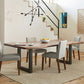Metal Industrial Rectangle Indoor Table Solid Wood Top Table with Sled Base Clearhalo ' dining_table' 'Dining Tables & Seating' 'Dining Tables' 'furn' 'furn_dining_table' 'Furniture' 'furniture_dining_table' 'Kitchen & Dining Furniture' 'kitchen&dining_furn' 'kitchen' 'kitchen_dining_table' 1200x1200_7cc44078-8466-46ad-a891-62aad7259bee