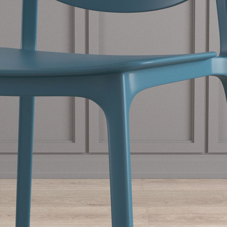 Plastic Contemporary Kitchen Dining Chair Armless Open Back Chair Clearhalo 'Dining Chairs' 'Dining Tables & Seating' 'dining_chair' 'furn' 'furn_dining_chair' 'Furniture' 'furniture_dining_chair' 'Kitchen & Dining Furniture' 1200x1200_7cc68825-261e-4e07-8a9d-63f795300820