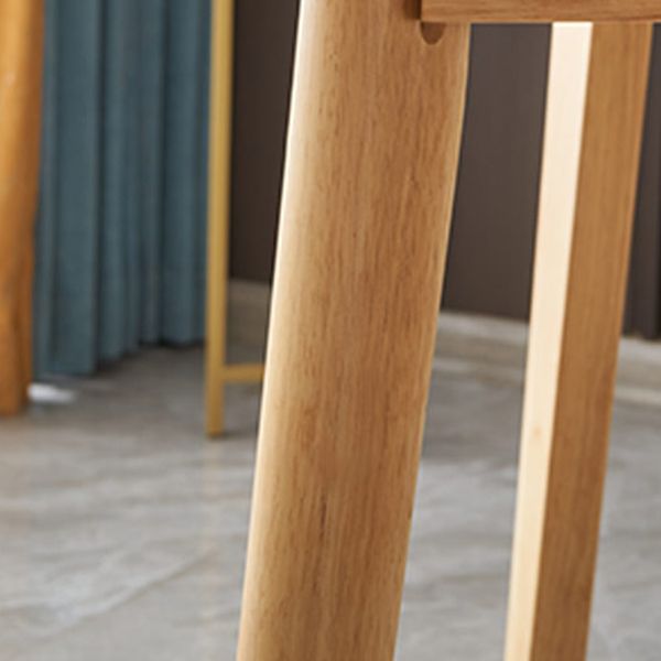 Nordic Solid Wood Top Dining Table Round Modern Dining Table Clearhalo 'Dining Tables & Seating' 'Dining Tables' 'dining_table' 'furn' 'furn_dining_table' 'Furniture' 'Kitchen & Dining Furniture' 1200x1200_7cc73659-39aa-4a5d-a4d8-dd9fbb63d198