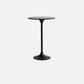 Contemporary Round Bar Height Table Metal Pedestal Bar Table for Cafe and Breakroom Clearhalo 'Bar Furniture' 'Bar Tables' 'bar_tables' 'furn' 'furn_bar_tables' 'Furniture' 'Kitchen & Dining Furniture' 1200x1200_7cc8b49b-5c9f-43cd-b3c6-9b1e78dfedc8