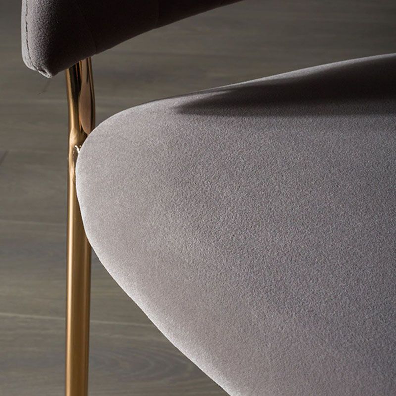 Scandinavian Open Back Arm Dining Chairs Upholstered Side Chair Clearhalo ' kitchen&dining_furn' 'Dining Chairs' 'Dining Tables & Seating' 'dining_chair' 'furn' 'furn_dining_chair' 'Furniture' 'furniture_dining_chair' 'Kitchen & Dining Furniture' 'kitchen' 1200x1200_7cc95522-de63-430a-80ad-6d91931528d9