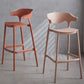 Contemporary Plastic Low Back Counter Stool Plastic Furniture in Matte Finish for Indoor Clearhalo 'Bar Furniture' 'Bar Stools' 'bar_stools' 'furn' 'furn_bar_stools' 'Furniture' 'Kitchen & Dining Furniture' 1200x1200_7ccc010e-4c85-4315-a136-caa84fdbe009