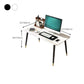 Modern Stone Office Desk 29.53 "Tall Parsons Base Writing Desk