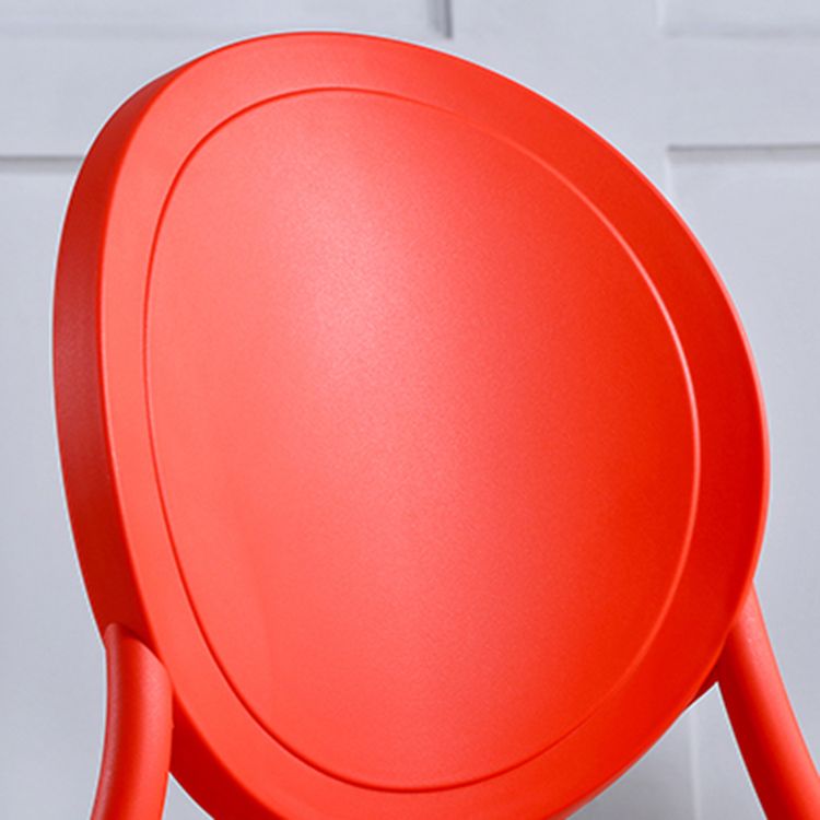 Contemporary Armless Plastic Dining Chairs Open Back Dining Side Chair for Home Use Clearhalo ' kitchen&dining_furn' 'Dining Chairs' 'Dining Tables & Seating' 'dining_chair' 'furn' 'furn_dining_chair' 'Furniture' 'furniture_dining_chair' 'Kitchen & Dining Furniture' 'kitchen' 1200x1200_7cd9a2a5-6d38-4a41-afc3-bdb4c2783673