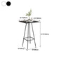 Modern 1/3/4 Pieces Bar Table Set Square Iron Counter Table with High Stools for Kitchen Clearhalo 'Bar Furniture' 'furn' 'furn_home_bar_bar_sets' 'Furniture' 'Home Bars & Bar Sets' 'home_bar_bar_sets' 'Kitchen & Dining Furniture' 1200x1200_7cda5f15-9b20-4f41-b516-ba6b87075974