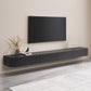 Modern Wall-mounted TV Media Stand 16" W Wood Black TV Stand with Drawers Clearhalo 'furn' 'furn_tv_stands_entertainment_centers' 'Furniture' 'Living Room Furniture' 'TV Stands & Entertainment Centers' 'TV Stands & Media Storage Furniture' 'tv_stands_entertainment_centers' 1200x1200_7cdb5a7b-ed4a-463c-8ca6-7de18210cf02