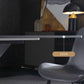 Stone Top Dining Table Modern Rectangle Table with Metal Base in Black Clearhalo 'Dining Tables & Seating' 'Dining Tables' 'dining_table' 'furn' 'furn_dining_table' 'Furniture' 'furniture_dining_table' 'Kitchen & Dining Furniture' 1200x1200_7cde09c5-a8c0-4a1f-87fc-155eecbfa284