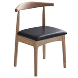 Contemporary Dining Chair Open Back Side Chair with Wood Legs for Home Use Clearhalo ' kitchen&dining_furn' 'Dining Chairs' 'Dining Tables & Seating' 'dining_chair' 'furn' 'furn_dining_chair' 'Furniture' 'furniture_dining_chair' 'Kitchen & Dining Furniture' 'kitchen' 1200x1200_7cdf3409-030f-42f8-9e64-b668e630b006