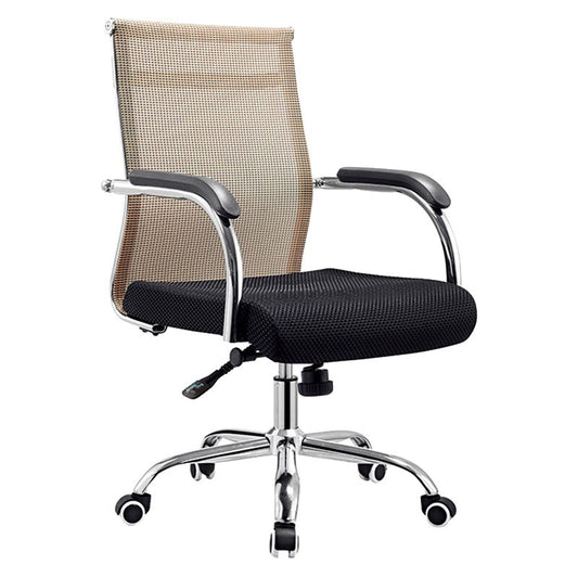 20 "breit zeitgenössischer Schreibtischstuhl schwarze feste Arme mittlerer Backoffice Stuhl