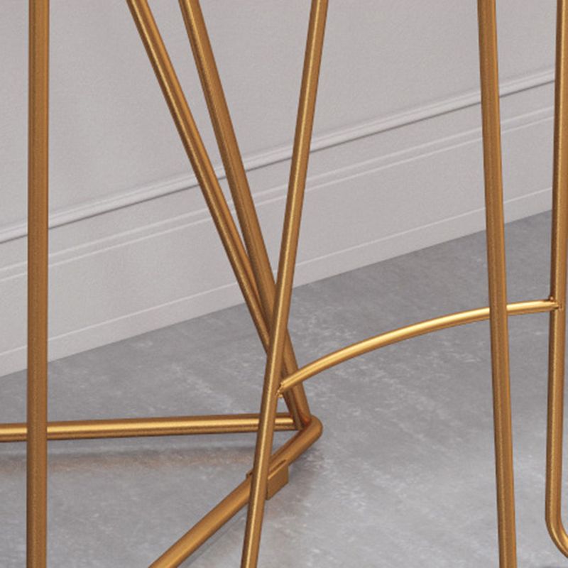 Rectangle Wood Bar Table with High Metal Stools Glam Style 1/2/4 Pieces Bar Table Set Clearhalo 'Bar Furniture' 'furn' 'furn_home_bar_bar_sets' 'Furniture' 'Home Bars & Bar Sets' 'home_bar_bar_sets' 'Kitchen & Dining Furniture' 1200x1200_7ce9a836-e221-4133-ade2-4179fb9afe5c