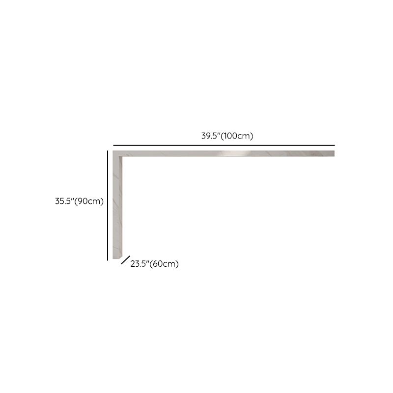 Modern White Sintered Stone Dining Bar Table for Kitchen Dining Room Clearhalo 'Bar Furniture' 'Bar Tables' 'bar_tables' 'furn' 'furn_bar_tables' 'Furniture' 'Kitchen & Dining Furniture' 1200x1200_7cf01779-8be1-4f8a-add6-aa9267fb4ecc