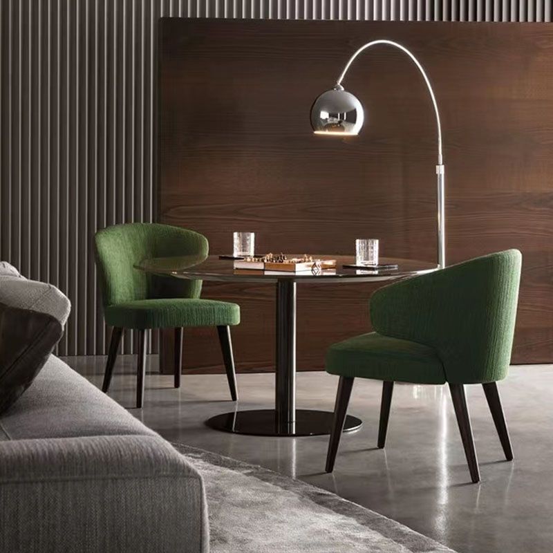 Dining Room Dining Chairs Modern Dining Side Chairs with Wood Legs Clearhalo 'Dining Chairs' 'Dining Tables & Seating' 'dining_chair' 'furn' 'furn_dining_chair' 'Furniture' 'furniture_dining_chair' 'Kitchen & Dining Furniture' 1200x1200_7cf02df7-8a21-4634-80d1-7a3a5a120d13