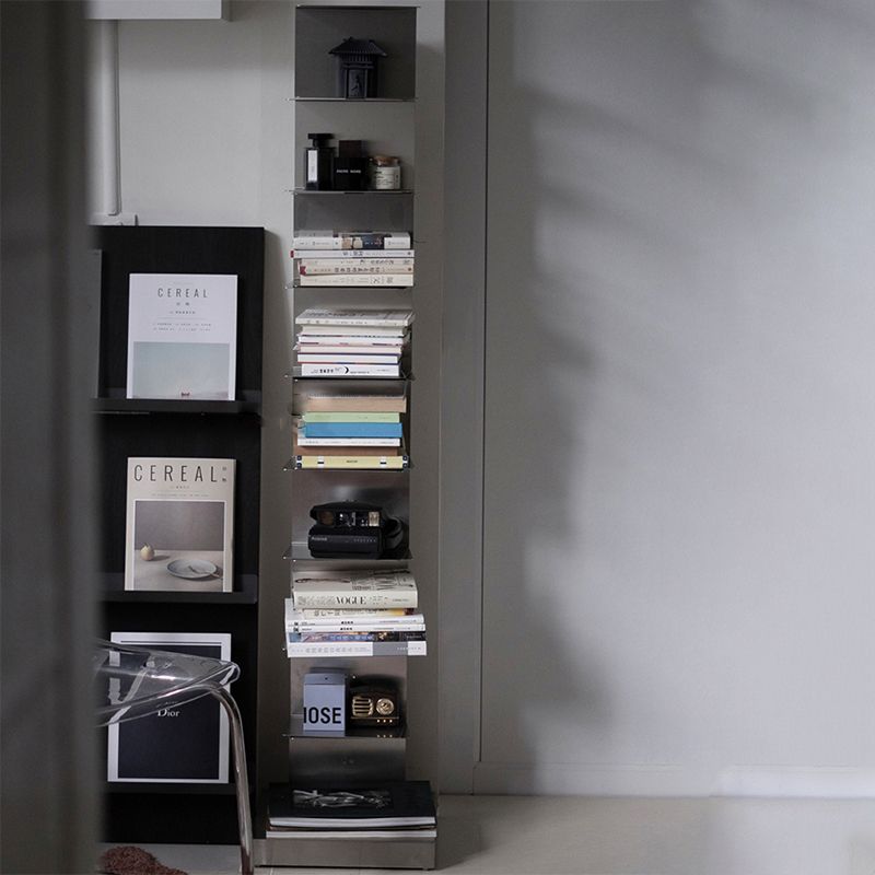 Geometric Bookshelf Modern Style Metal Bookcase for Home Office Clearhalo 'Bookcases' 'furn' 'furn_bookcases' 'Furniture' 'furniture_bookcases' 'Office Furniture' 1200x1200_7cf1e175-4833-42fd-97e0-b04bd0f08d49