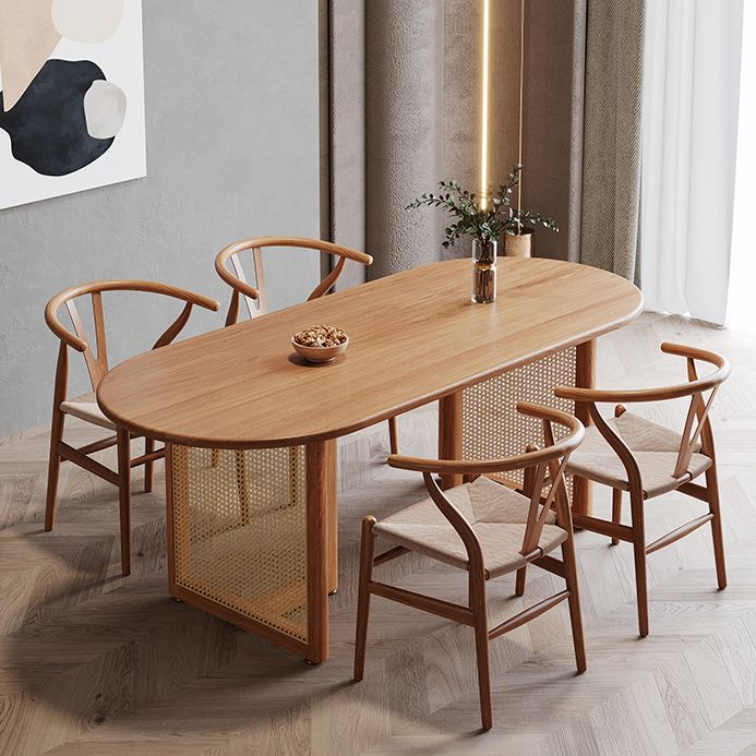 Hedendaags restaurant Dining Furniture Set 1/2/4/5/6 stukken Solid Wood Dinette Set