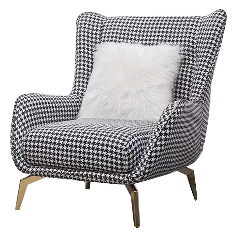 28.34" Wide Faux Leather Armchair Arms Included Chair with Pillow Back Clearhalo 'Accent Chairs' 'accent_chairs' 'Chairs & Seating' 'furn' 'furn_accent_chairs' 'Furniture' 'Living Room Furniture' 1200x1200_7cf51ab2-9f24-451c-94fb-92bcc7a7cad1