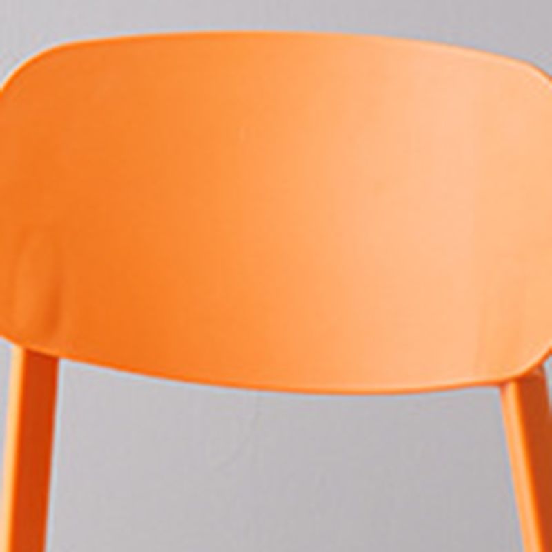 Modern Plastic Open Back Side Chair 32"H Dining Armless Chair for Restaurant Clearhalo ' kitchen&dining_furn' 'Dining Chairs' 'Dining Tables & Seating' 'dining_chair' 'furn' 'furn_dining_chair' 'Furniture' 'furniture_dining_chair' 'Kitchen & Dining Furniture' 'kitchen' 1200x1200_7cf7903b-b4bd-4bfe-8919-11bb7437be9c
