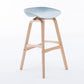 Scandinavian Footrest Milk Tea Shop Stool Matte Finish Plastic Barstool Clearhalo 'Bar Furniture' 'Bar Stools' 'bar_stools' 'furn' 'furn_bar_stools' 'Furniture' 'furniture_bar_stools' 'Kitchen & Dining Furniture' 1200x1200_7cfb1501-c3e7-4b4f-8291-e748c295783c