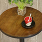 Industrial 1/3/4/5 Pieces Bar Table Set Round Pine Wood Counter Table with Stools for Cafe Clearhalo 'Bar Furniture' 'furn' 'furn_home_bar_bar_sets' 'Furniture' 'Home Bars & Bar Sets' 'home_bar_bar_sets' 'Kitchen & Dining Furniture' 1200x1200_7cfcefba-2286-4a6e-936b-ad6514405d41
