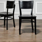 Open Back Armless Dining Chairs Indoor Side Chairs with Wood Legs (Set of 2) Clearhalo ' kitchen&dining_furn' 'Dining Chairs' 'Dining Tables & Seating' 'dining_chair' 'furn' 'furn_dining_chair' 'Furniture' 'furniture_dining_chair' 'Kitchen & Dining Furniture' 'kitchen' 1200x1200_7cfdc4a4-3e20-4926-ad89-eb22c2b07bc0