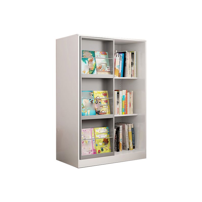 Engineered Wood Standard Bookshelf Contemporary Closed Back  Bookcase