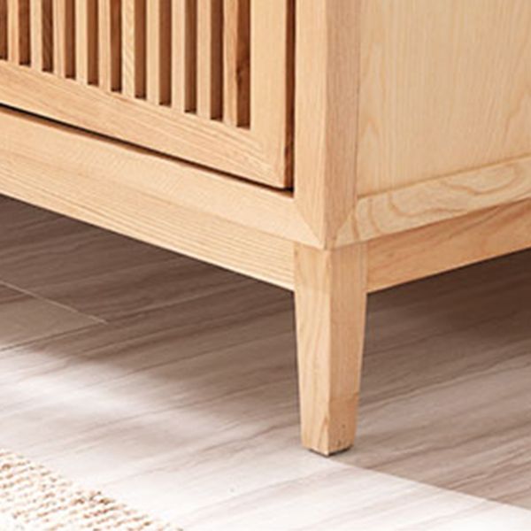 Modern Solid Wood Wardrobe Freestanding Bedroom Wardrobe with Legs Clearhalo 'Armoires & Wardrobes' 'armoires_wardrobes' 'Bedroom Furniture' 'furn' 'furn_armoires_wardrobes' 'Furniture' 1200x1200_7d008215-42ea-40f5-8fe0-dba06493b982