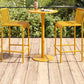 Modern Armless Backrest Counter Stool Iron Courtyard Bar Stool with Seat and Pedal Clearhalo 'Bar Furniture' 'Bar Stools' 'bar_stools' 'furn' 'furn_bar_stools' 'Furniture' 'furniture_bar_stools' 'Kitchen & Dining Furniture' 1200x1200_7d0996be-b5b8-4f15-9344-13b079d76d64