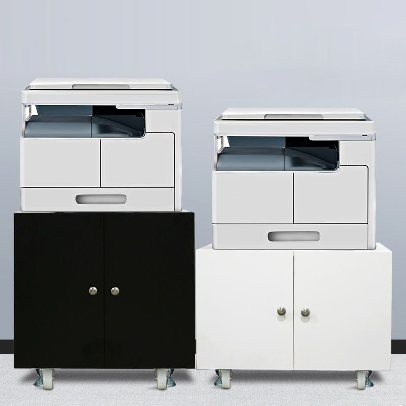 Archivo de almacenamiento de gabinete de acero moderno con castores para el hogar y la oficina