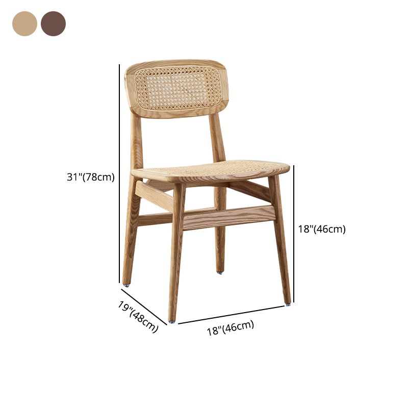 Traditional Style Ash Wood Chair Dining Room Open Back Side Chairs Set Clearhalo ' kitchen&dining_furn' 'Dining Chairs' 'Dining Tables & Seating' 'dining_chair' 'furn' 'furn_dining_chair' 'Furniture' 'furniture_dining_chair' 'Kitchen & Dining Furniture' 'kitchen' 1200x1200_7d199575-8e80-4cb5-9c8f-1c140dda3d11
