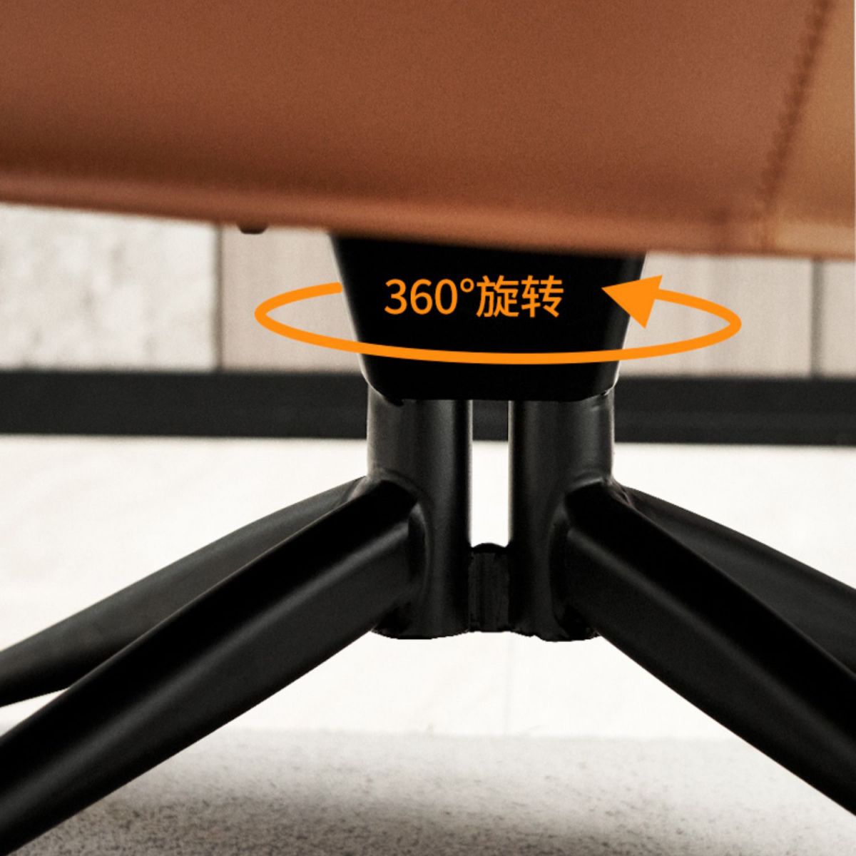 Modern Barrel Accent Chair Spider Solid Color Barrel Chair for Living Room Clearhalo 'Accent Chairs' 'accent_chairs' 'Chairs & Seating' 'furn' 'furn_accent_chairs' 'Furniture' 'Living Room Furniture' 1200x1200_7d1a756a-0b02-4d3b-97b0-0d68f64f9477