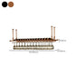 Metal Hanging Wine Holder Rack Modern Wine Rack Kit -59"L x 11.8"W x 3.1"H Clearhalo 'furn' 'furn_wine_racks' 'Furniture' 'Kitchen & Dining Furniture' 'Wine Racks' 'wine_racks' 1200x1200_7d1ca2b9-9045-4a5b-8c10-3b005ae4dbce