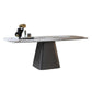 Metal Traditional Luxury Table Rectangle Sintered Stone Dining Table with Pedestal Base Clearhalo ' dining_table' 'Dining Tables & Seating' 'Dining Tables' 'furn' 'furn_dining_table' 'Furniture' 'furniture_dining_table' 'Kitchen & Dining Furniture' 'kitchen&dining_furn' 'kitchen' 'kitchen_dining_table' 1200x1200_7d1e3704-7c94-4ea2-97bc-efa5ad9edcd2