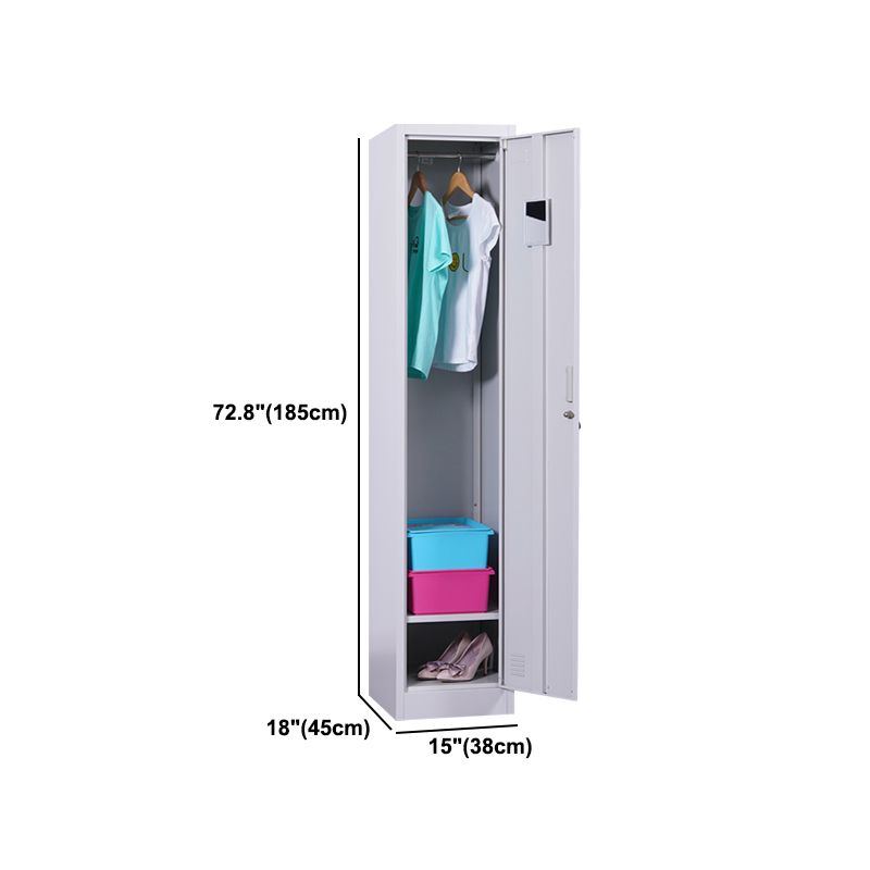 Contemporary Hinged Wardrobe Closet Metal Wardrobe Cabinet for Home