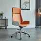 High Back Office Chair Rotatable Leather Desk Chair with Wheels Clearhalo 'furn' 'furn_office_chair' 'Furniture' 'Office Chairs' 'Office Furniture' 'office_chair' 1200x1200_7d22dfbe-3960-423c-a8b2-1f981161f3a6
