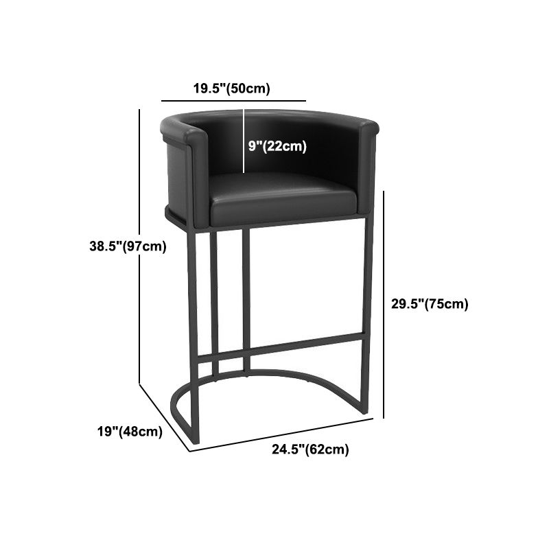 1/2/3 Pieces Industrial Black Bar Table Set Round Bistro Set with Solid Back Stools Clearhalo 'Bar Furniture' 'furn' 'furn_home_bar_bar_sets' 'Furniture' 'Home Bars & Bar Sets' 'home_bar_bar_sets' 'Kitchen & Dining Furniture' 1200x1200_7d25ad06-ba0f-4880-ba4f-2043bb721def