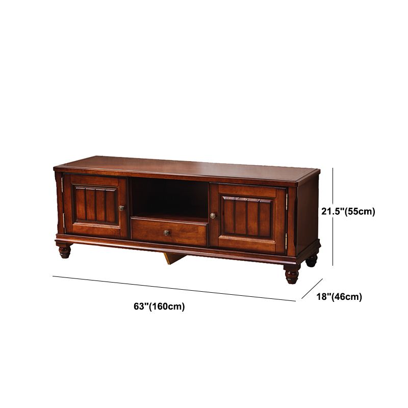 Meuble TV en bois Style traditionnel maison salon meuble TV Console avec tiroirs